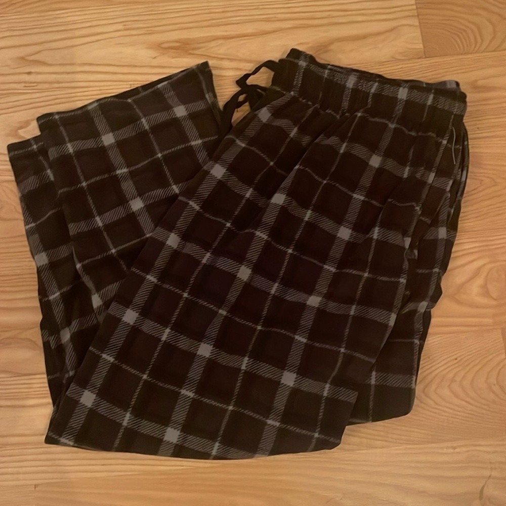 NWOT men’s fleece pajama PJ bottoms Croft & Barrow 3XB